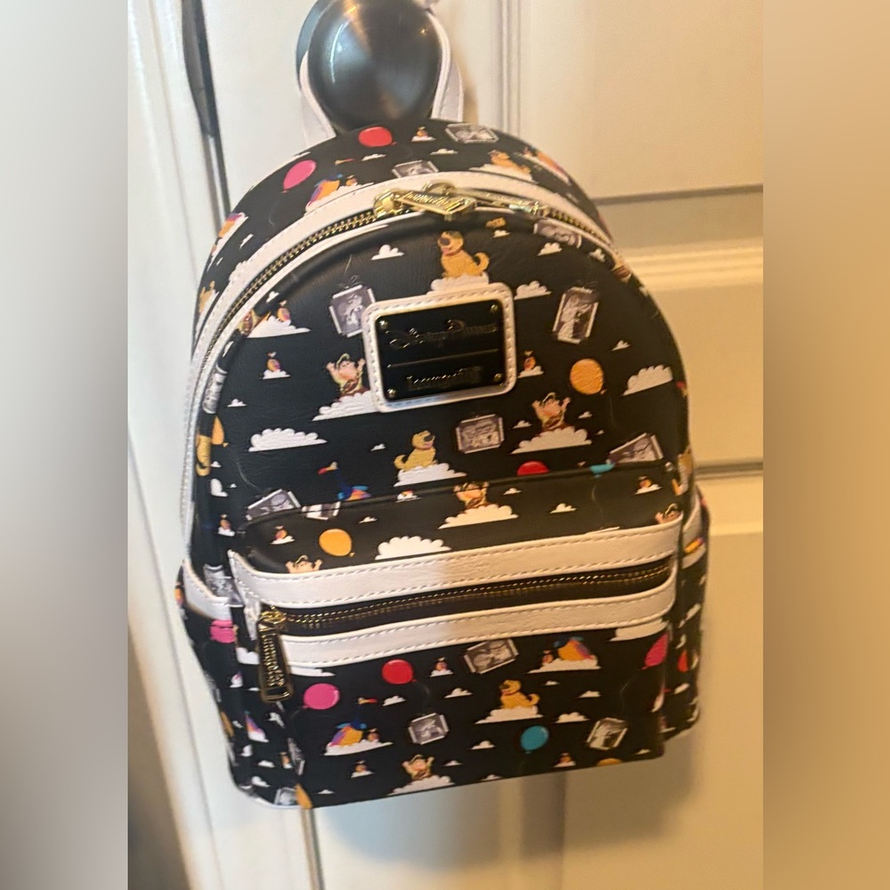 Disney Parks Up Loungefly Mini Backpack Characters Carl Ellie Russell Dug Kevin